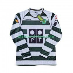 Camisola Sporting CP 2001 2003 Retro Homem Equipamento Primeiro Manga Comprida